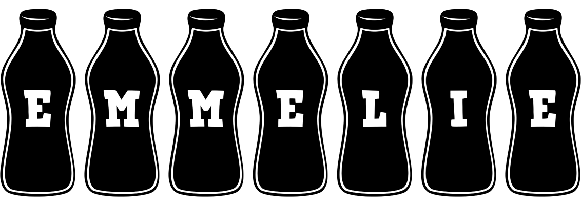 Emmelie bottle logo