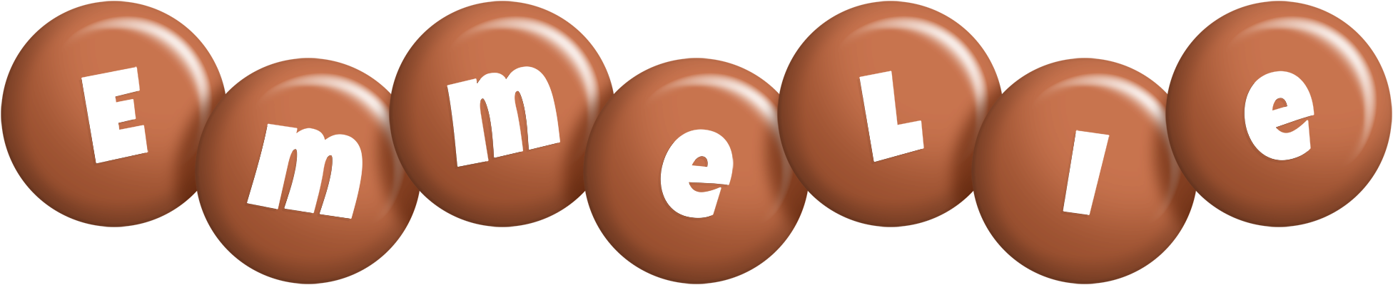 Emmelie candy-brown logo