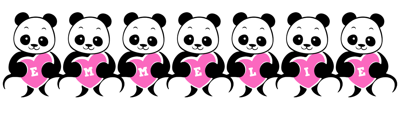 Emmelie love-panda logo