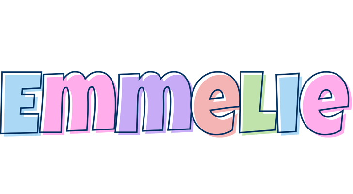 Emmelie pastel logo