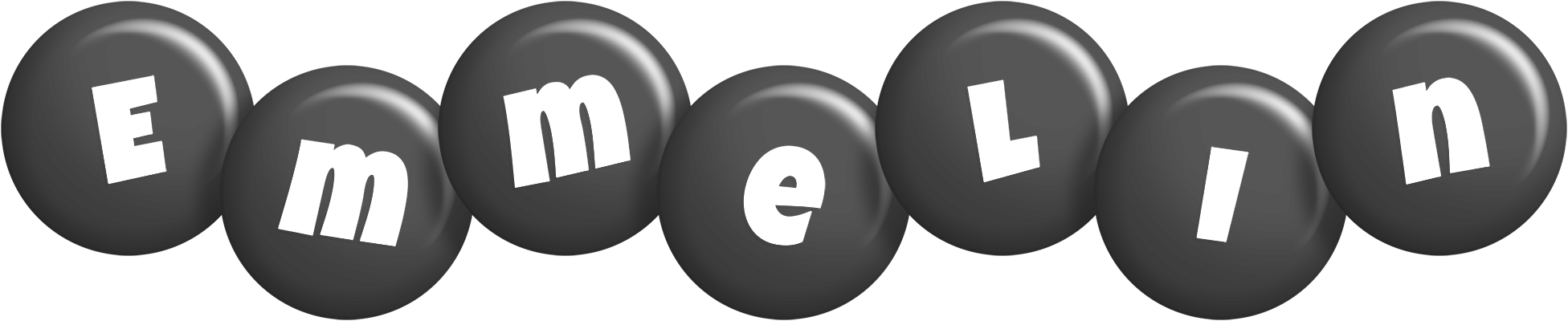 Emmelin candy-black logo
