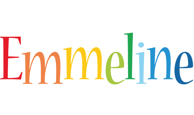 Emmeline birthday logo