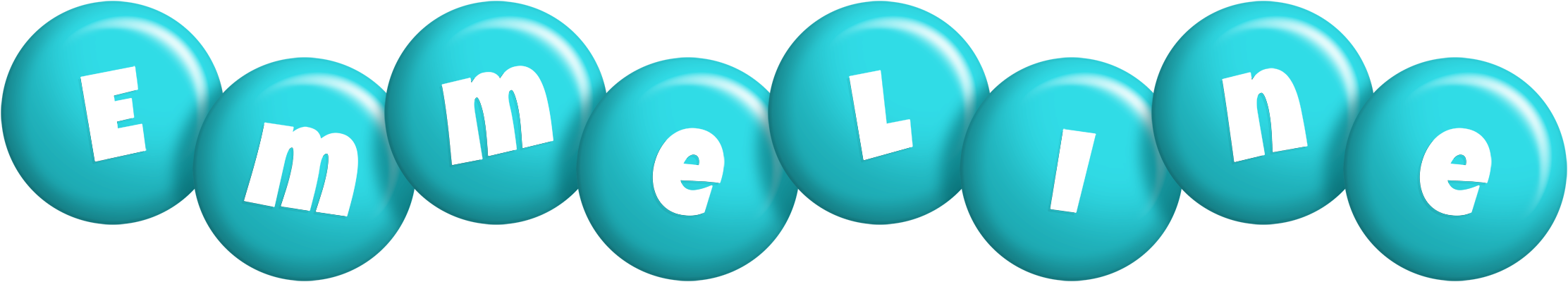 Emmeline candy-azur logo