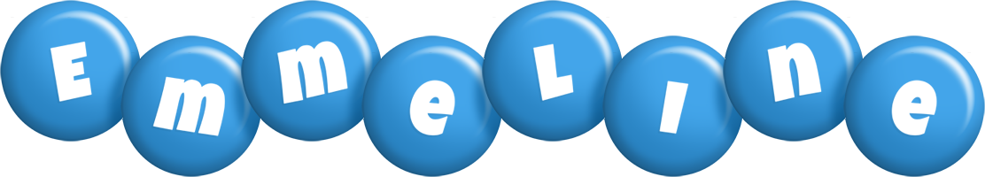 Emmeline candy-blue logo