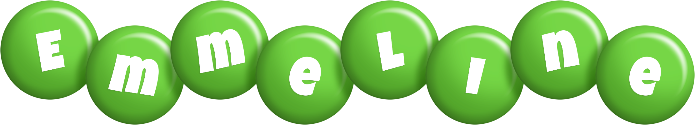 Emmeline candy-green logo