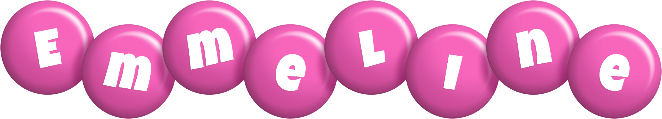 Emmeline candy-pink logo