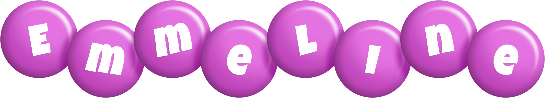 Emmeline candy-purple logo