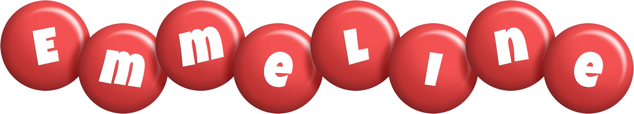 Emmeline candy-red logo