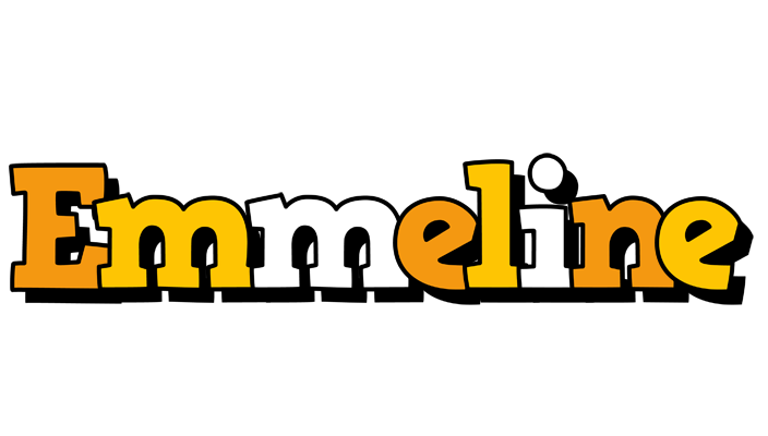 Emmeline cartoon logo