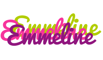 Emmeline flowers logo