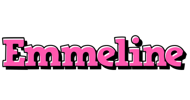 Emmeline girlish logo