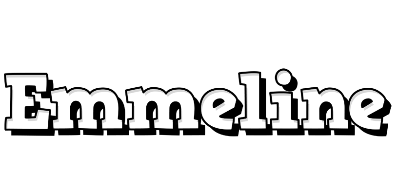 Emmeline snowing logo