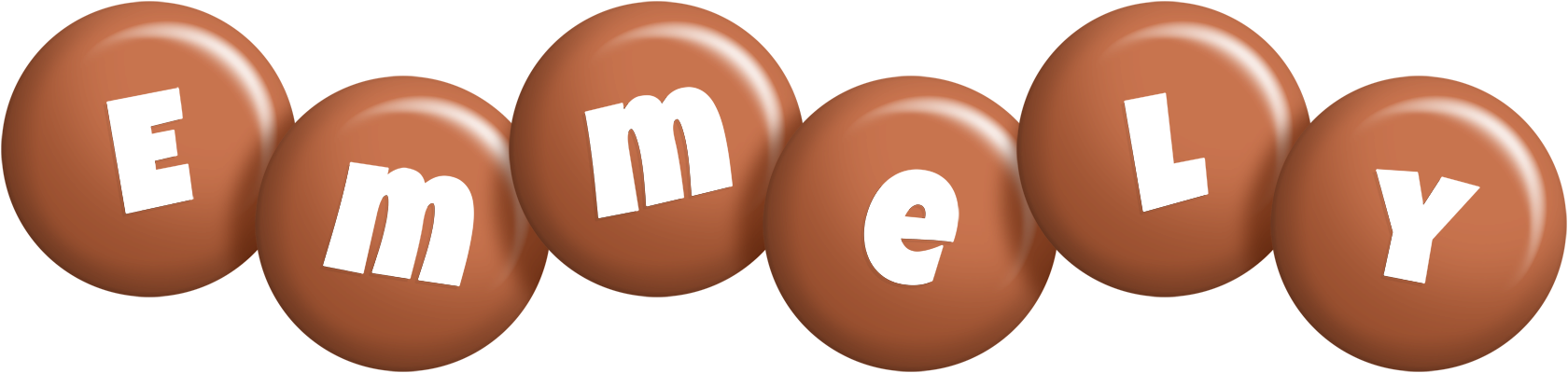 Emmely candy-brown logo