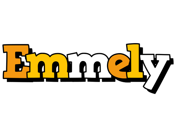Emmely cartoon logo