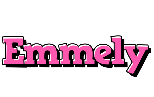 Emmely girlish logo
