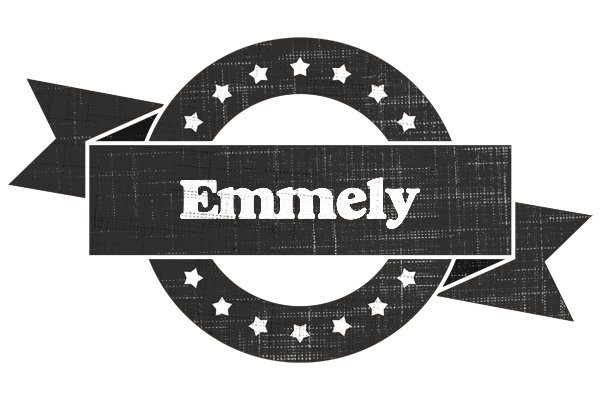 Emmely grunge logo