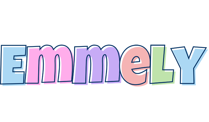Emmely pastel logo
