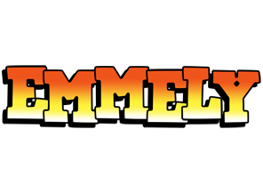 Emmely sunset logo