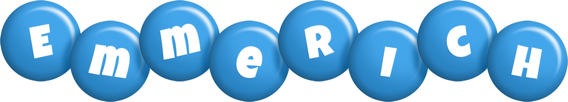 Emmerich candy-blue logo