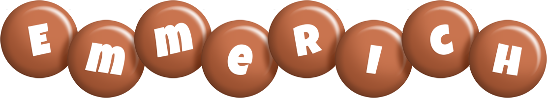 Emmerich candy-brown logo