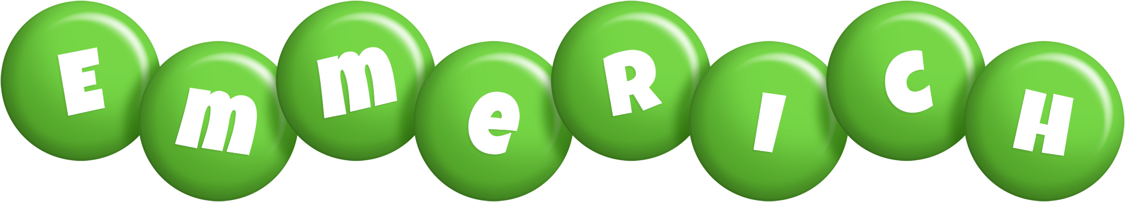 Emmerich candy-green logo