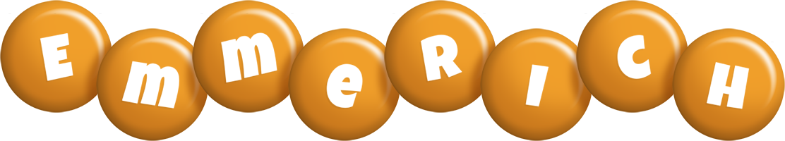 Emmerich candy-orange logo