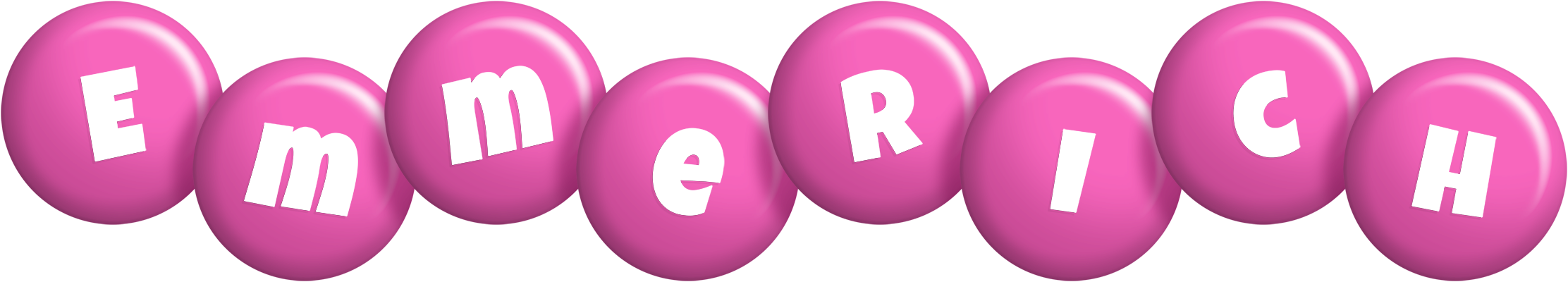 Emmerich candy-pink logo