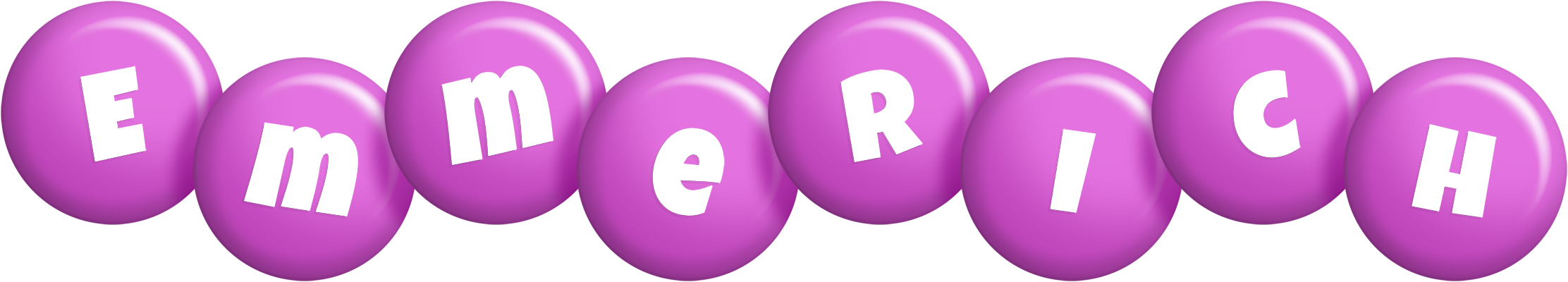 Emmerich candy-purple logo