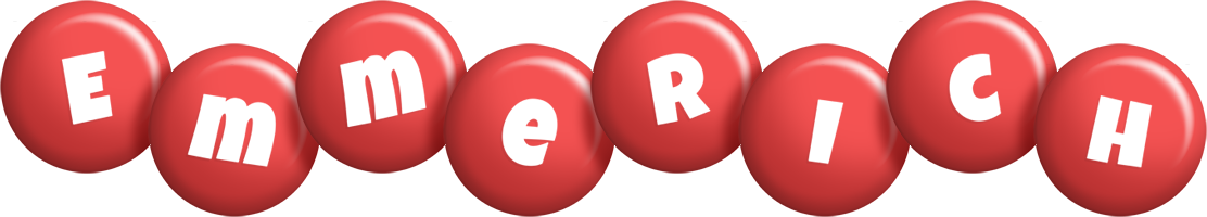 Emmerich candy-red logo