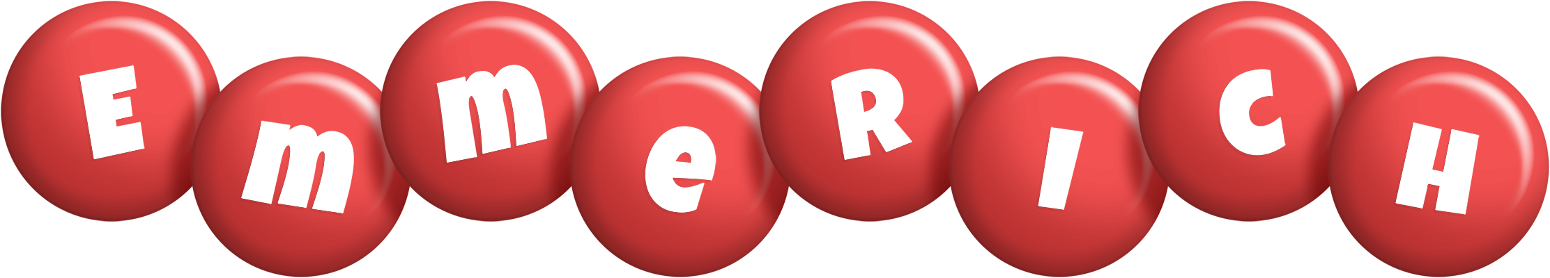 Emmerich candy-red logo