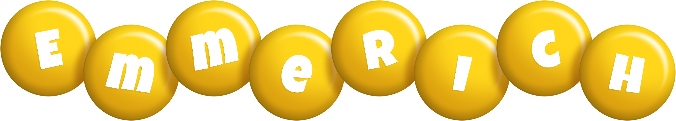 Emmerich candy-yellow logo