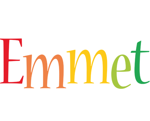 Emmet birthday logo