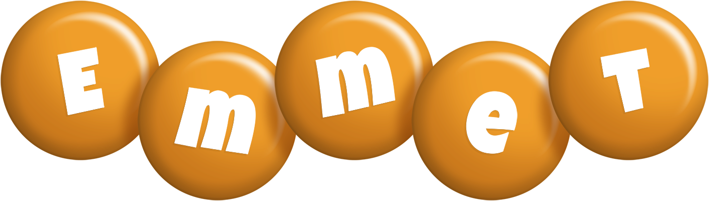 Emmet candy-orange logo