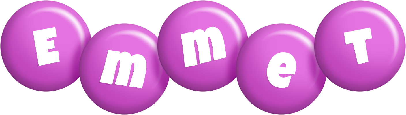 Emmet candy-purple logo