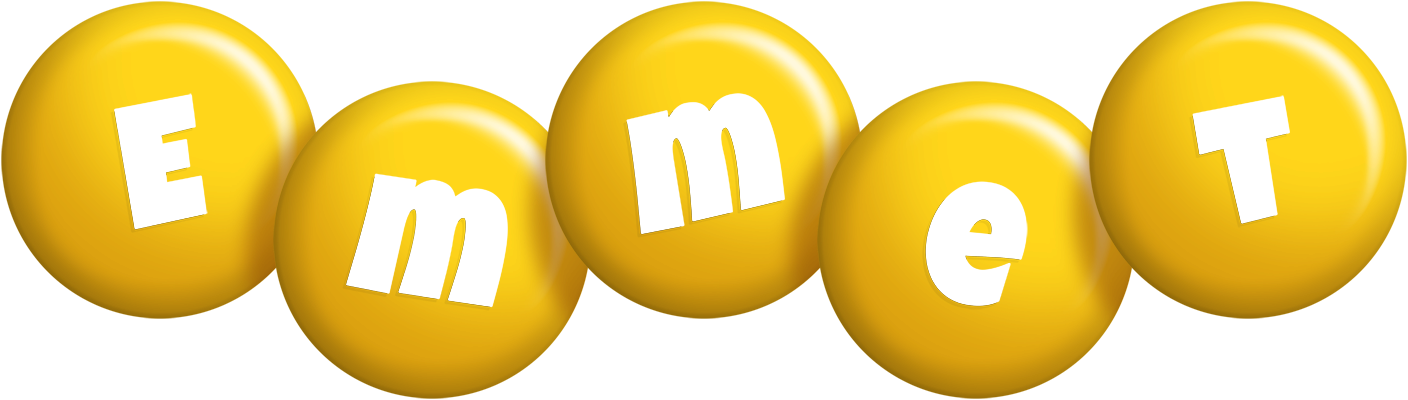 Emmet candy-yellow logo