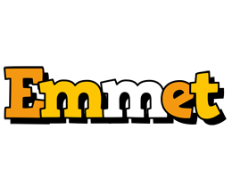 Emmet cartoon logo