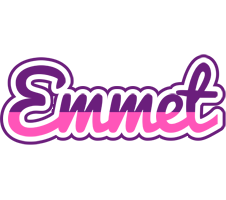 Emmet cheerful logo