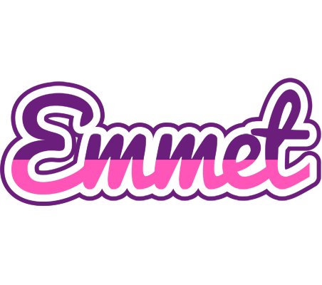 Emmet cheerful logo