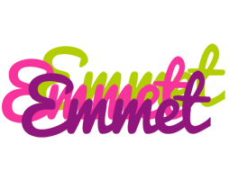 Emmet flowers logo