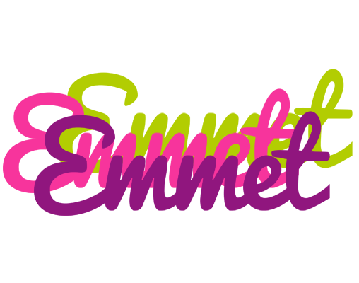 Emmet flowers logo