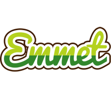 Emmet golfing logo