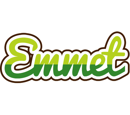 Emmet golfing logo