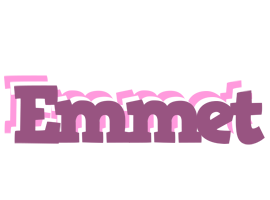 Emmet relaxing logo