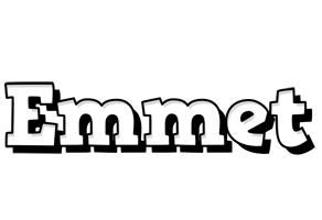 Emmet snowing logo