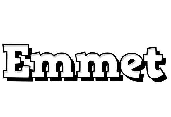 Emmet snowing logo