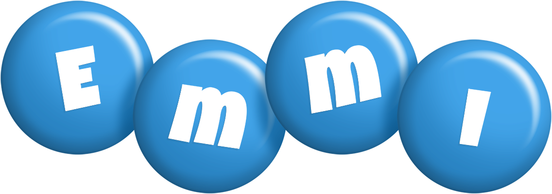 Emmi candy-blue logo