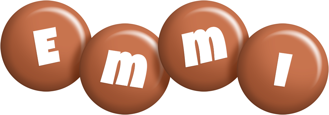 Emmi candy-brown logo