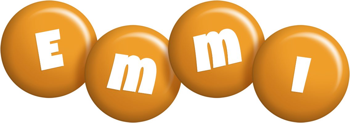 Emmi candy-orange logo
