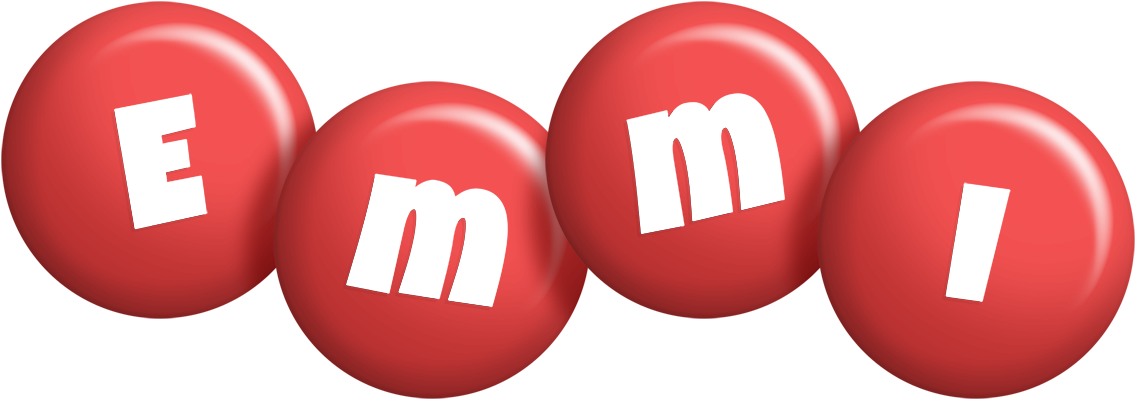 Emmi candy-red logo
