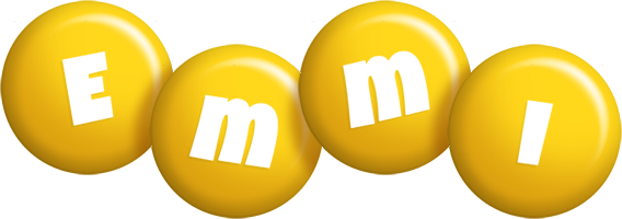 Emmi candy-yellow logo